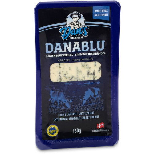 Dan's - Danablu Blue Cheese, Traditional M.F. 30%