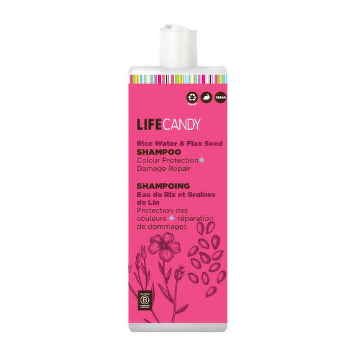 Life Candy - Rice Water & Flax Seed Shampoo