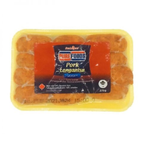 Purefoods - Pork Longganisa Savory Sweet