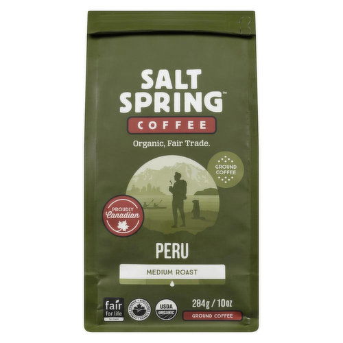 Saltspring Roasting - Ground Coffee Peru