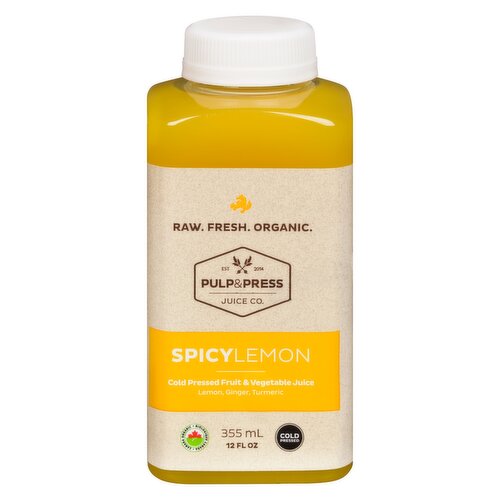 Pulp & Press - Cold Pressed Juice Lemon Organic