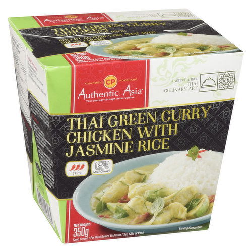 Cp - Thai Green Curry Chicken With Rice