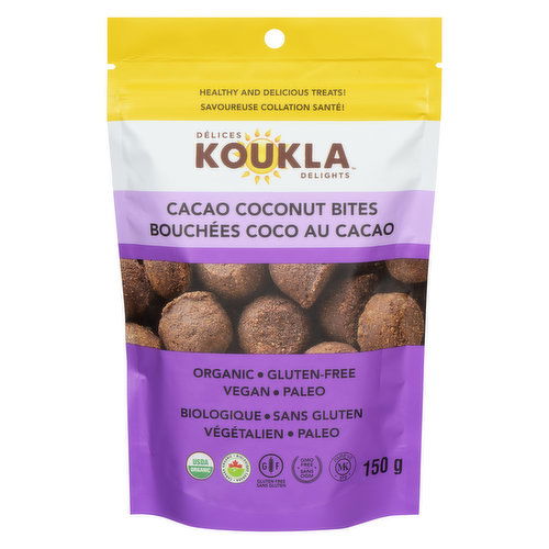 Koukla - Cacao Coconut Bites