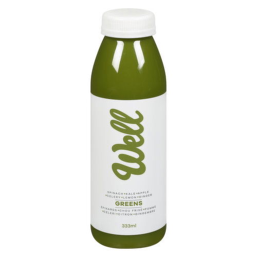 Well - Greens Cold Pressed Juice