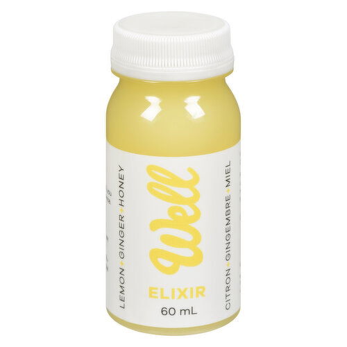 Well Juicery - Lemon Ginger Honey Elixir