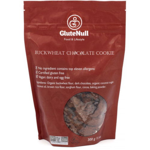 Glutenull - Buckwheat Chocolate Cookie