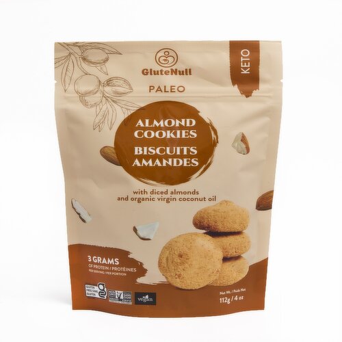 Glutenull - Almond Cookies Keto Paleo