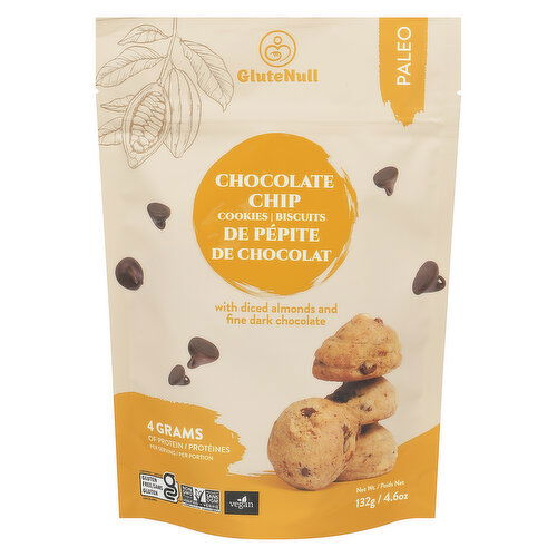 Glutenull - Chocolate Chip Cookies Paleo