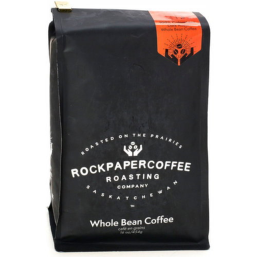 RockPaperCoffee - Whole Bean Coffee - 100% Colombian Dark Roast
