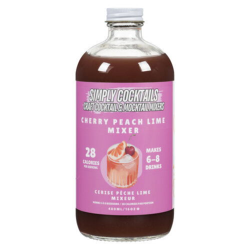 Simply Cocktails - Cocktail Mix Cherry Peach Lime