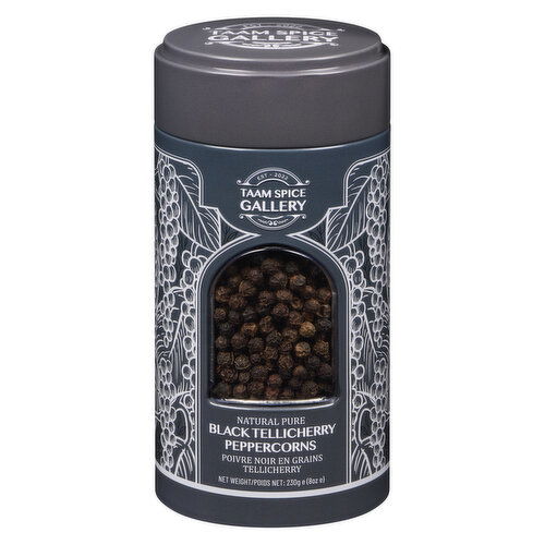 Taam Spice Gallery - Black Tellicherry Peppercorns