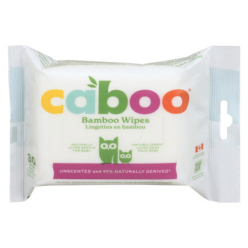 Caboo - Organic Bamboo Baby Wipes