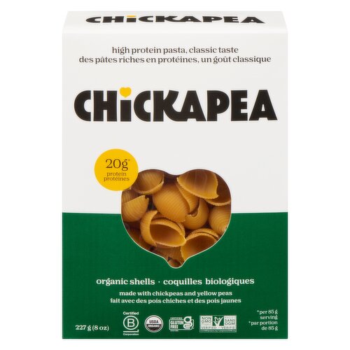 Chickapea - Organic Pasta Shells