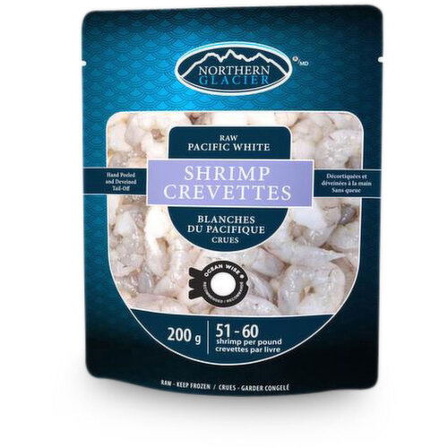 Norther Glacier - Raw White Shrimp 51-60