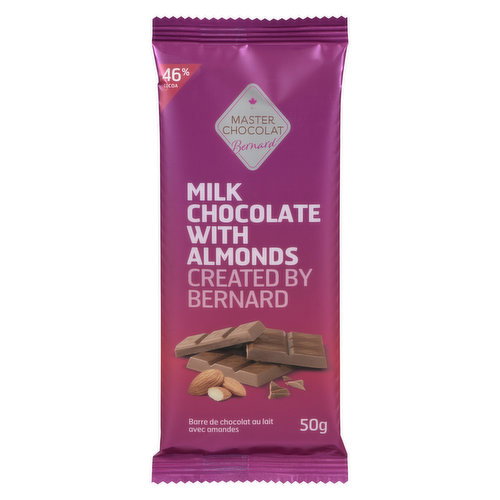 Master Chocolat Pure - Milk Chocolate With Almonds