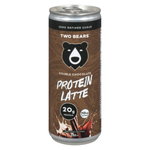TWO BEARS - Protein Latte Chocolate Rtd