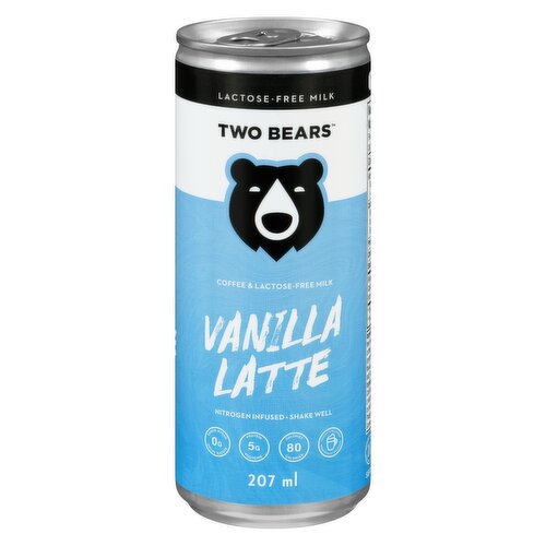 TWO BEARS - Protein Latte Vanilla Rtd