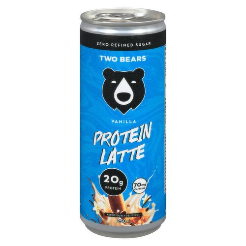 TWO BEARS - PROTEIN LATTE VANILLA RTD