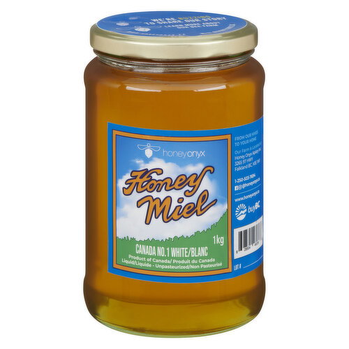 Honey Onyx - Unpasteurized Liquid Honey