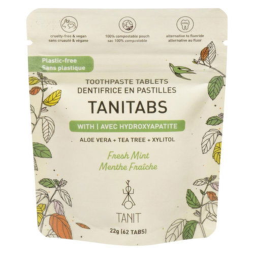 Tanit - Tanit Toothpste Tabs Mint