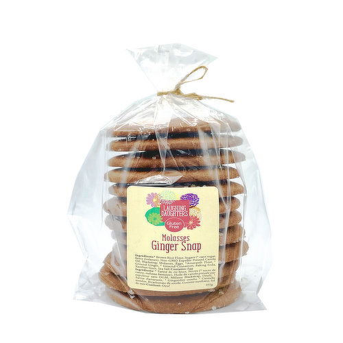 Laughing Daughters - Molasses Gingersnaps 12 Pack GF