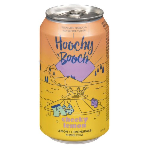 Hoochy Booch - Cheeky Lemon Kombucha