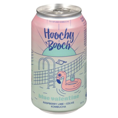 Hoochy Booch - Blue Valentine Kombucha
