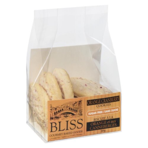 Bliss Gourmet - Orange Cranberry Sugar Free