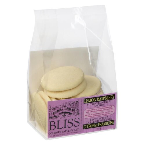 Bliss Gourmet - Lemon Raspberry Cookies