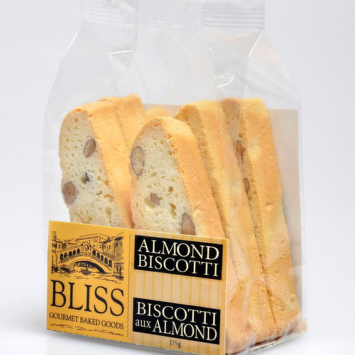 Bliss Gourment Baked - Bliss Gourment Biscotti Almond