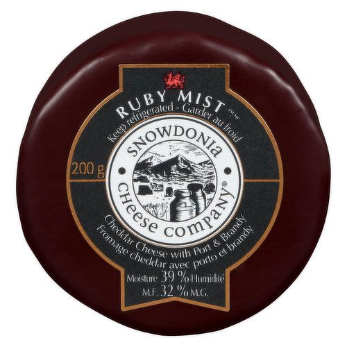 Snowdonia Cheese Co - Ruby Mist Cheese