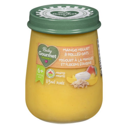 Baby Gourmet - Puree Mango Yogurt & Rolled Oats