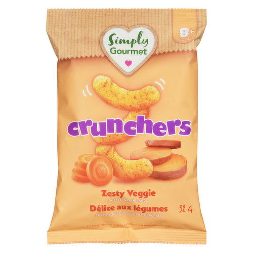 Simply Gourmet - Cruchers Zesty Veggie snack