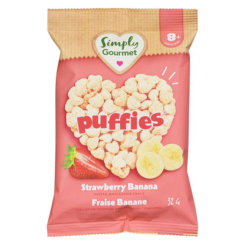 Simply Gourmet - Puffies Strawberry Banana