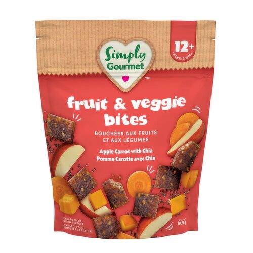 Simply Gourmet - Apple Carrot Chia Bites