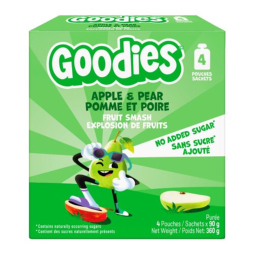 Goodies - Multi Pack Pouch Apple and Pear