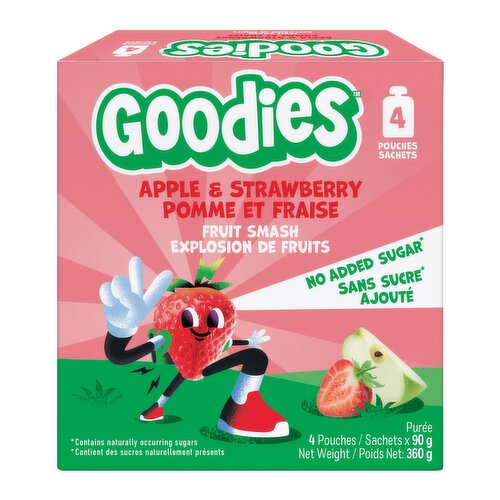 Goodies - Apple & Strawberry Multi-Pack Pouch