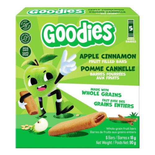 Goodies - Apple Cinnamon Fruit Filled Bars