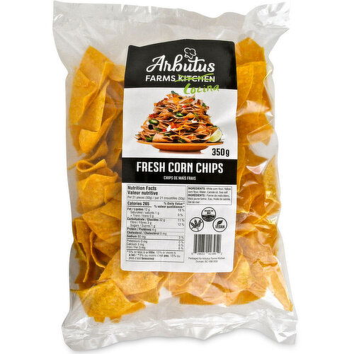 Arbutus Farms Kitchen - Cocina Fresh Corn Chips