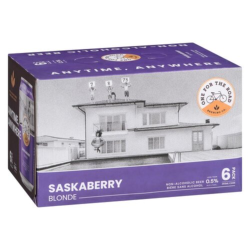 One For The Road - Saskaberry Blonde Non-Alcoholic Beer