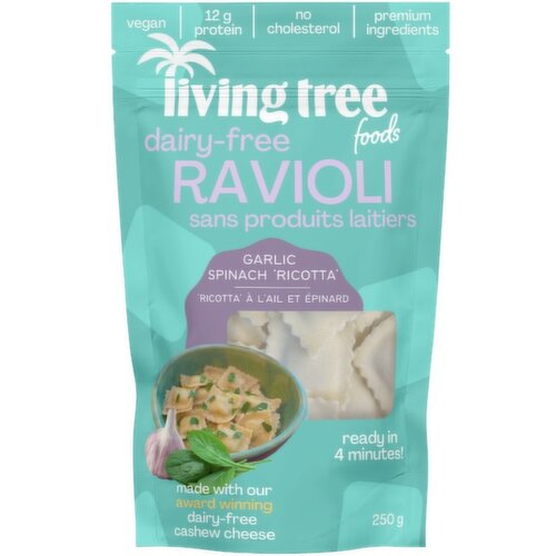 Living Tree - Garlic Spinach Ravioli