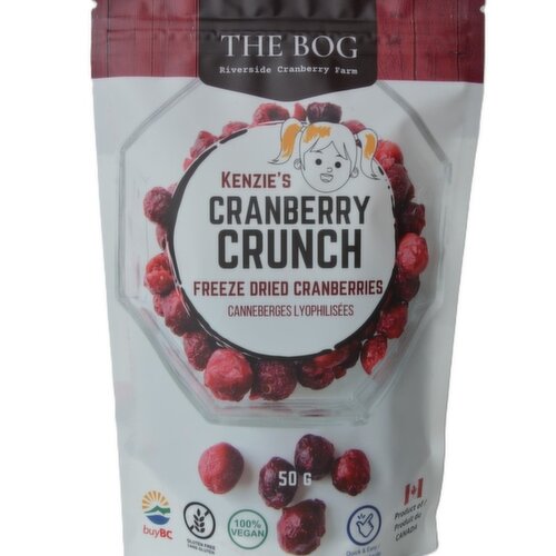 THE BOG - Freeze Dried Cranberries - Cranberry Crunch