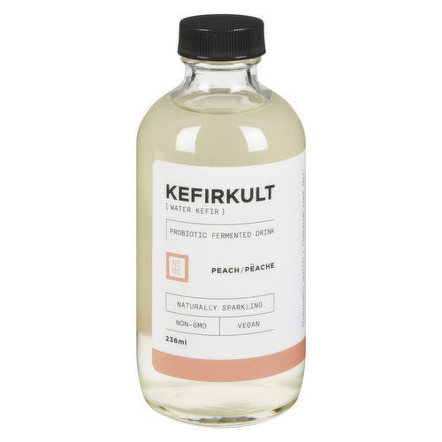 KefirKult - Kefir Water Peach