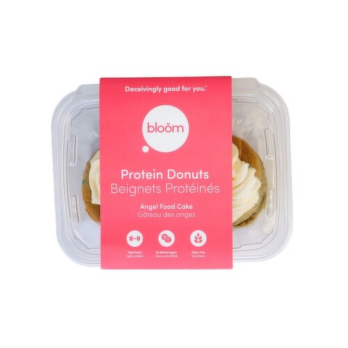 bloom - Angel Food Cake Protein Donut