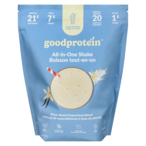 goodprotein - All-In-One Shake Plant-Based Vanilla Milkshake