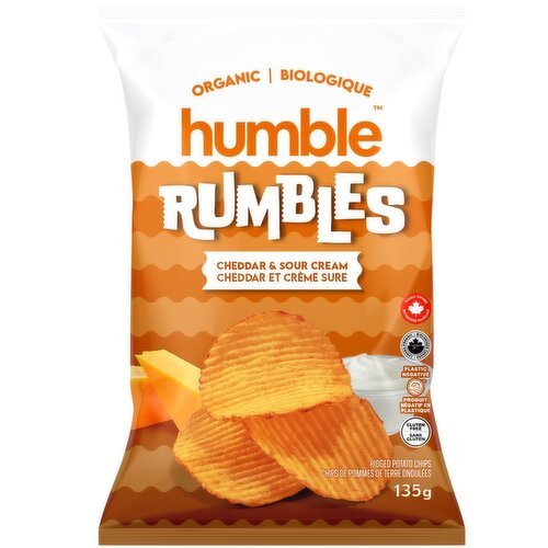 humble - Rumbles Cheddar & Sour Cream Potato Chips