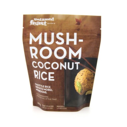 untamed feast - Mushroom Coconut Rice