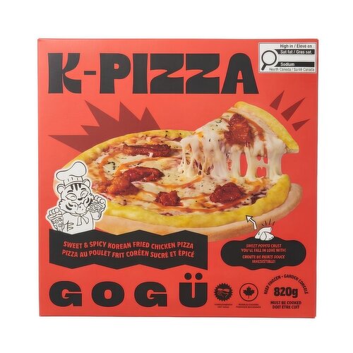 GOGU - Sweet & Spicy Korean Fried Chicken Pizza