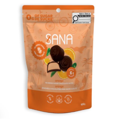 SANA - Dark Chocolatey Orange Bites