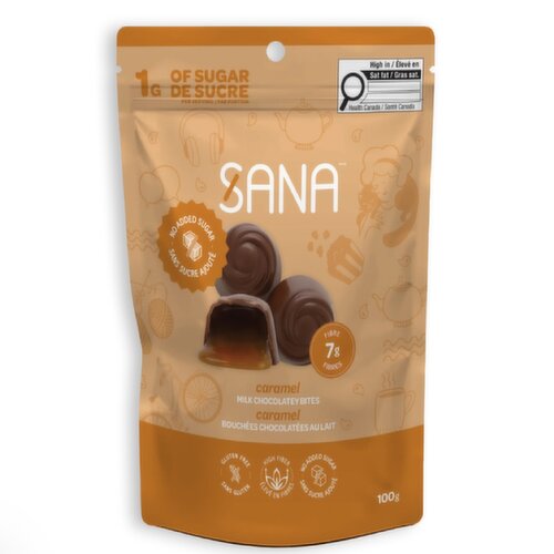 SANA - Milk Chocolatey Caramel Bites